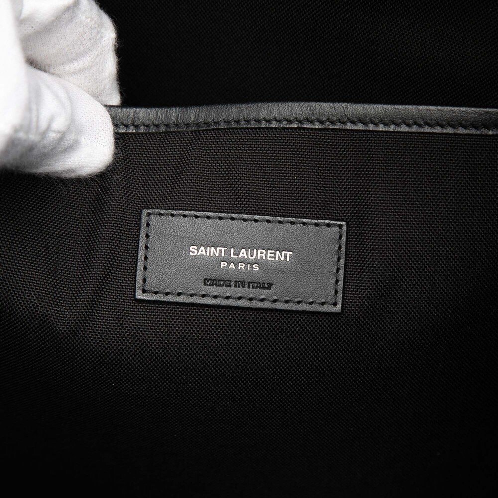 Pre-Loved Saint Laurent Canvas City Backpack - Picture 5 of 7